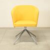 Dams Yellow Swivel Chair - BAU020DS