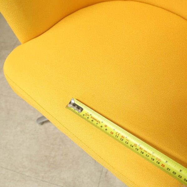 Dams Yellow Swivel Chair - BAU020DS