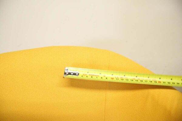 Dams Yellow Swivel Chair - BAU020DS