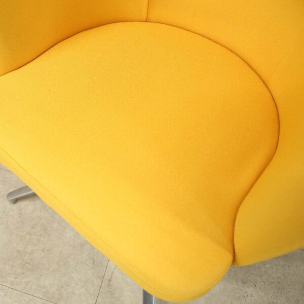 Dams Yellow Swivel Chair - BAU020DS