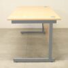 L&P Beech 1600mm Straight Desk - FAC019