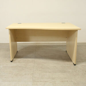 Senator Maple R/H Wave 1400mm Desk