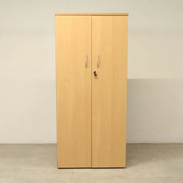 Beech 1750mm high D/D Cupboard - EMS014