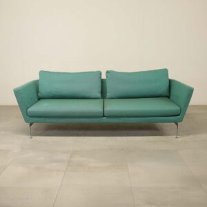 Vitra Suita 3 Seater Soft Sofa Green  - LOC367