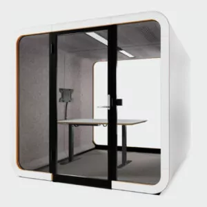 Framery 2Q Huddle White/Grey Sound Proof Booth - Brand New