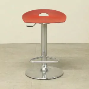 Red Cafe Stool