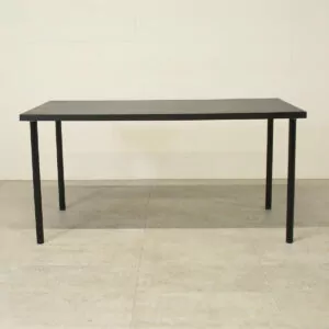 Black 1500 x 750 Meeting Table