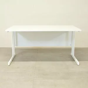Optima C Cantilever Desk 1400wx800dx720h - White - Brand New