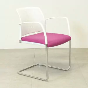 Boss Design Mars Pink Meeting Chair