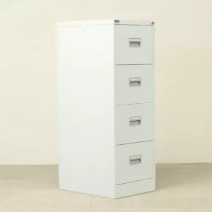 Silverline Light Grey Filing  Cabinet