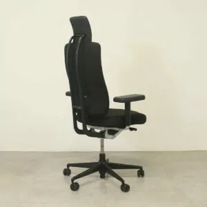 Vitra Headline Bellini Black High Back Operators Chair with Headrest
