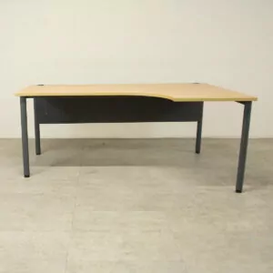 Beech 1800mm R/H Crescent Desk