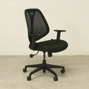 Black Mesh Back Operators Chair