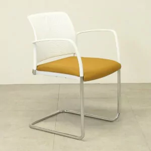 Boss Design Mars Mustard Meeting Chair