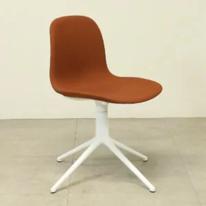 Burnt Orange Swivel Meeting Chair