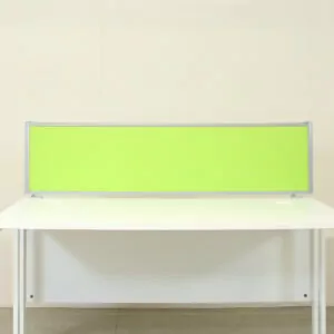 Green 1400mm Desk Mounted Screen