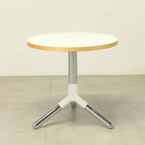 Materia White 600mm diameter Coffee Table