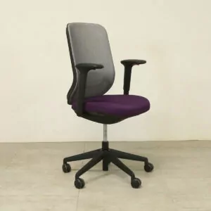Orangebox Do Purple/Grey Mesh Back Operators Chair