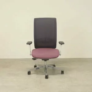 Pledge Kind Purple Mesh Back Operators Chair - Ex Display