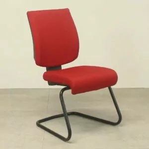 Pledge Red Meeting Chair