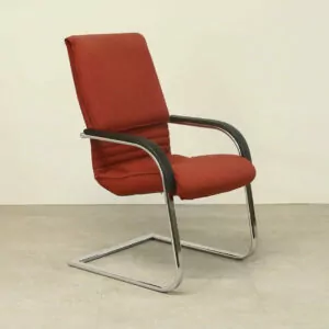 Verco Red Meeting Chair