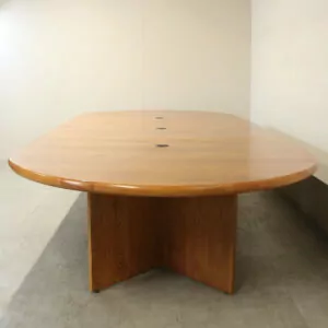Walnut Venner 4280 x 1800 Oval Meeting Table