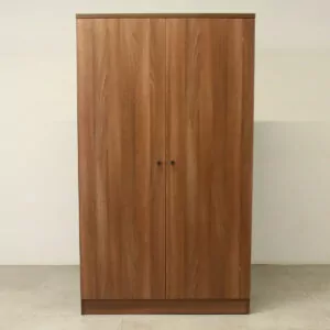 Walnut 1730h D/D Cupboard - CNS012