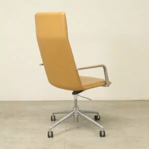 Brunner FinaSoft Tan Leather High Back Executive Chair