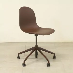 Allermuir Brown Swivel Meeting  Chair - ENV384DS