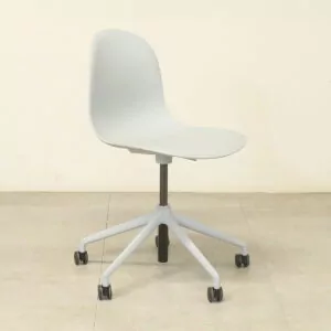 Allermuir Grey Swivel Meeting  Chair - ENV383DS