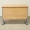 Dams Oak 1000mm Straight Desk - LBK021