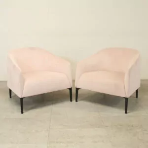 Pair of Boss Design Pink Manto Armchairs - ENV344DS