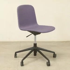 Icons of Denmark Purple Workchair on Castors - ENV434