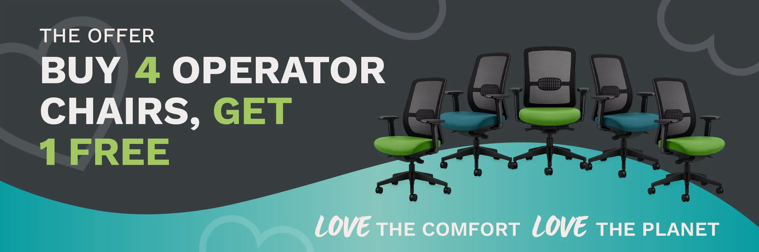 Used operator chairs sale – Buy 5 Pay for 4 offer at LOF Office Furniture