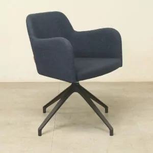 Koleksiyon Miranda Blue Swivel Armchair - ENV482