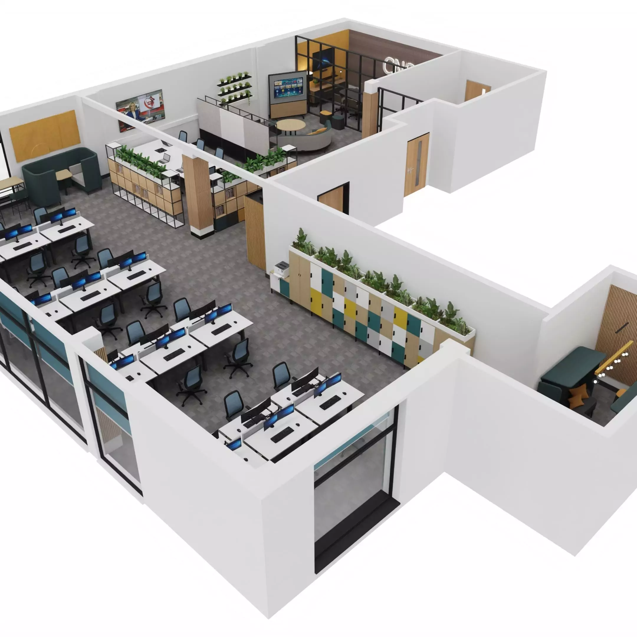 office space planning by LOF Office Furniture