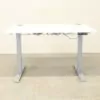 White 1200mm Height Adjustable Desk - ENV391