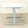 White 1200mm Height Adjustable Desk - ENV391