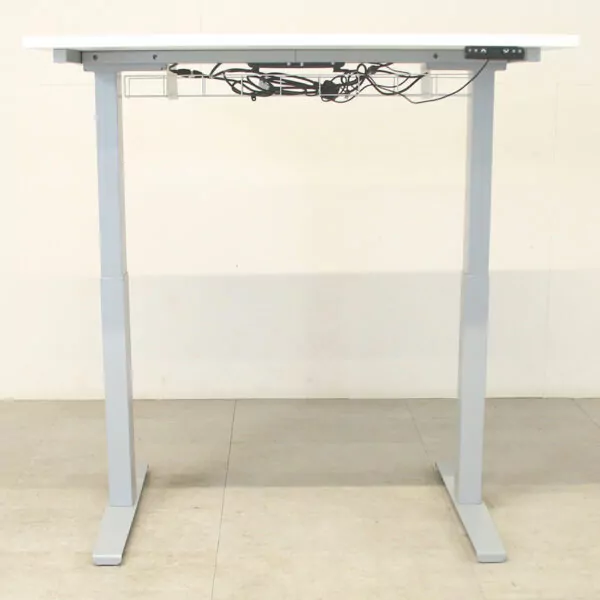 White 1200mm Height Adjustable Desk - ENV391