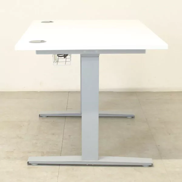 White 1200mm Height Adjustable Desk - ENV391