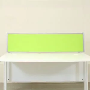 Green 1400mm Desk Mounted Screen