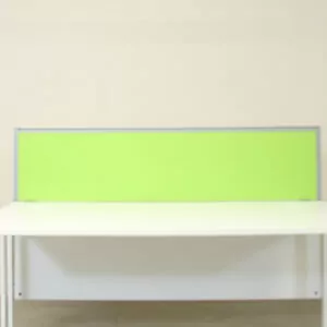 Green 1600mm Desk Mounted Screen - CNS021