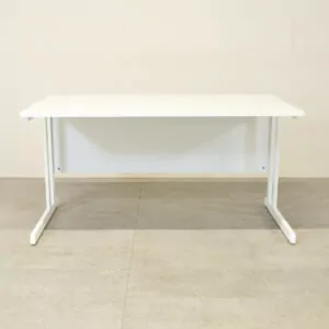 Optima C Cantilever Desk 1400wx800dx720h - White - Brand New
