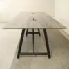 Frovi Relic Rustic Oak 3600 x 1200 Meeting Table with Power/Data - LOC286