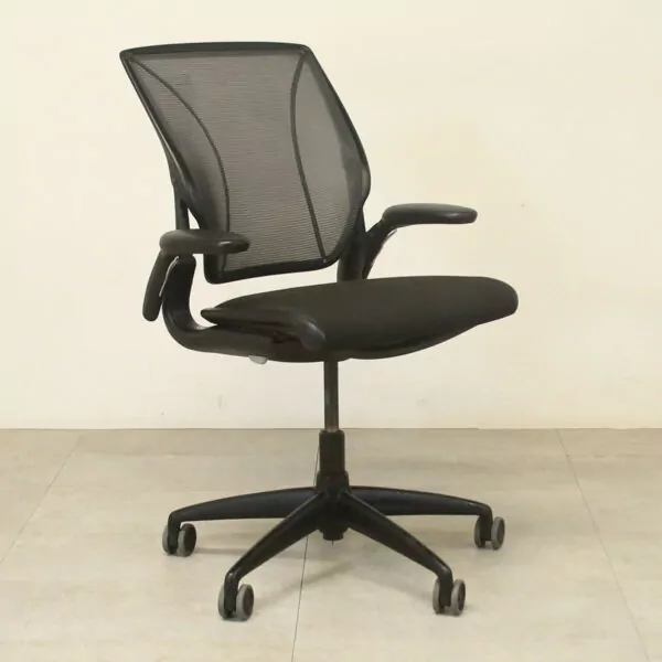 Humanscale Diffrient World Black Mesh Back Operators Chair - ENV519