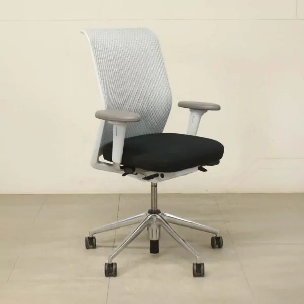 Vitra Grey and Black Operators Chair